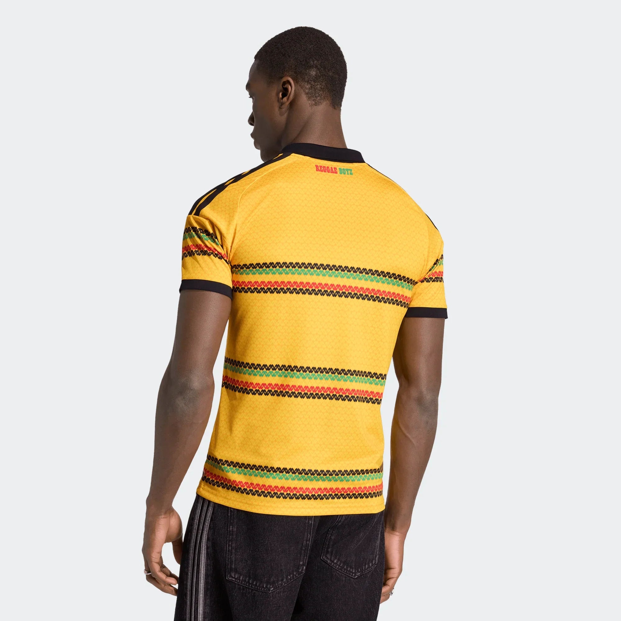 adidas Jamaica Home Mens Soccer Jersey 2026 Gold