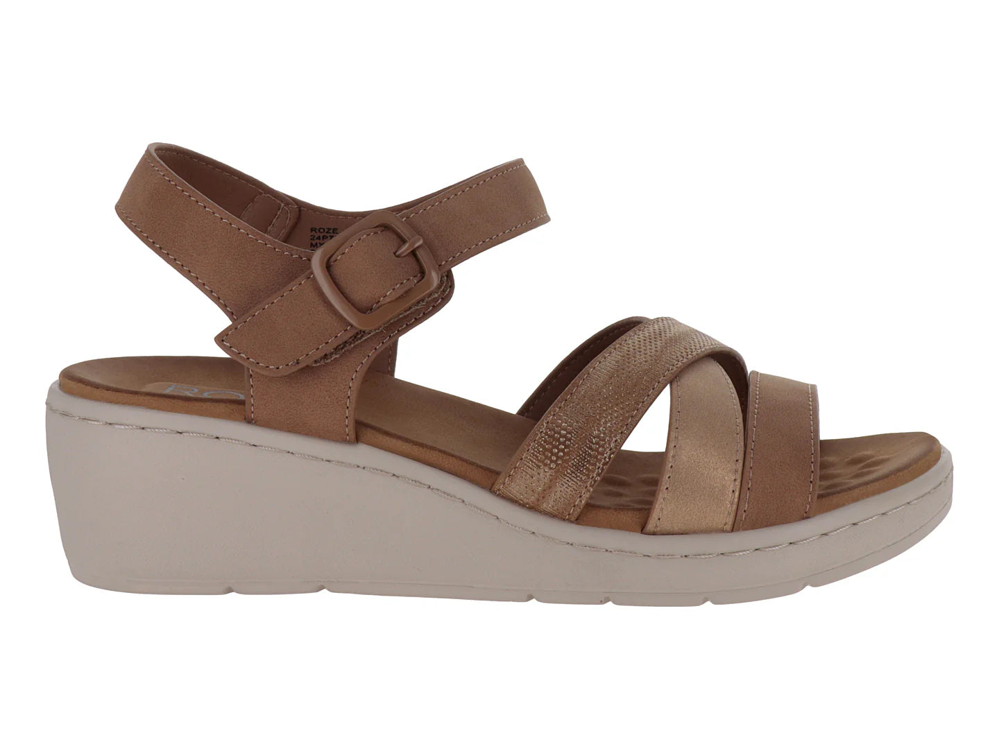 Sandalias ROZE Plataforma Color Tan para Mujer
