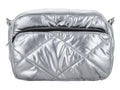 Bolso de Hombro Ferretina Plata para Mujer