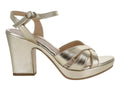 Sandalias SARY Dorado Metálico para Mujer