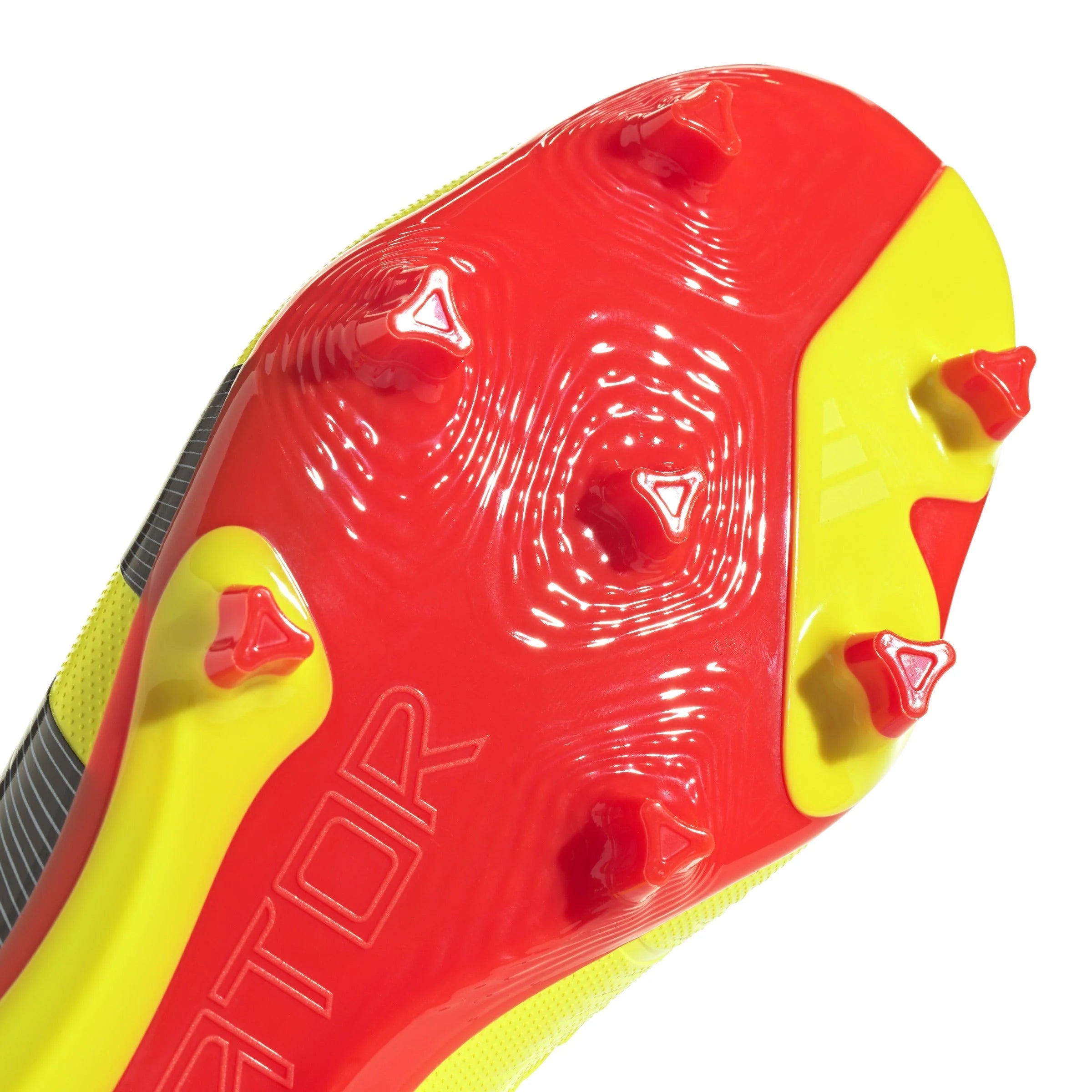 adidas Predator League Sock FG Firm Ground Soccer Cleats Team Solar Yellow Core Black