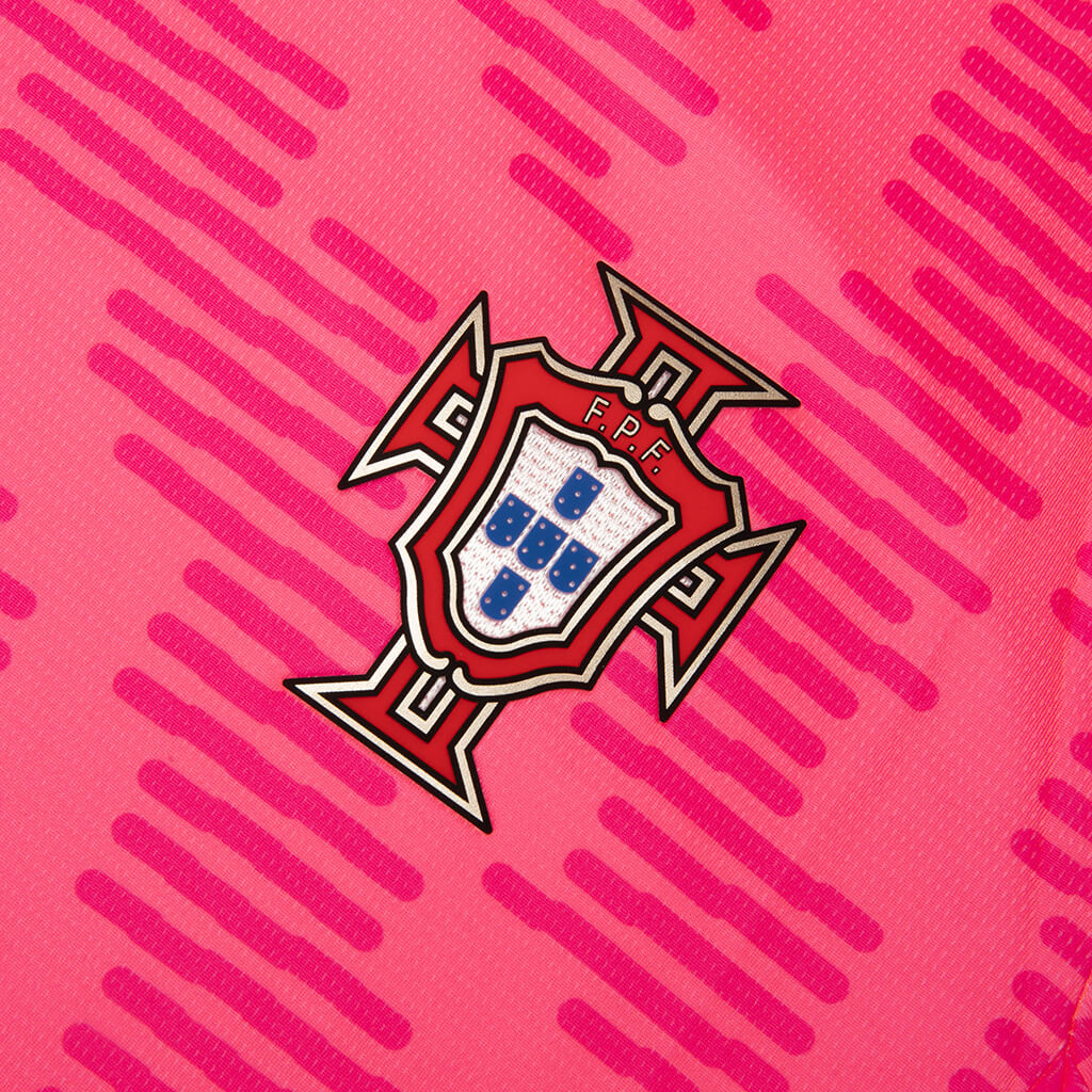 PUMA x Portugal x Salehe Bembury Goalkeeper Jersey Sun Struck Fluro Pink Pes