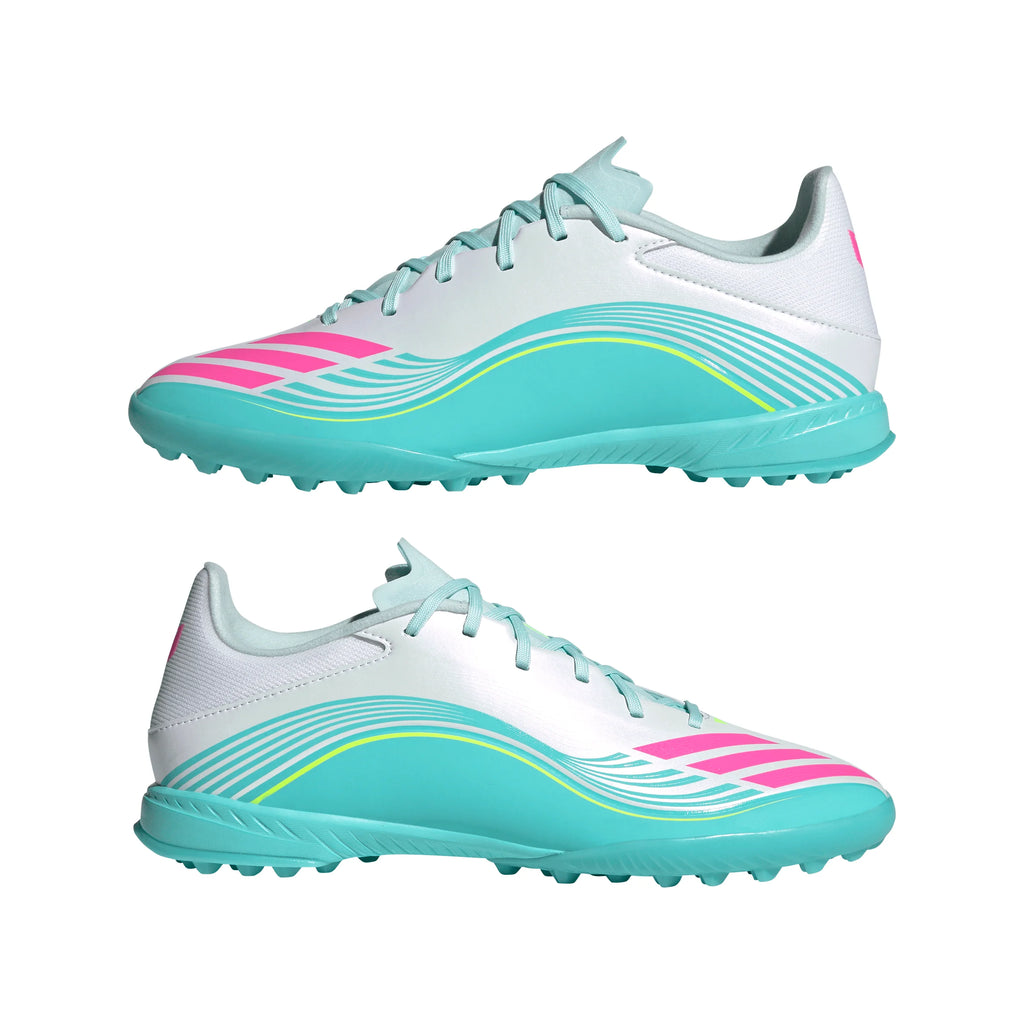 adidas F50 Messi League TF Turf Mens Soccer Cleats White Pink