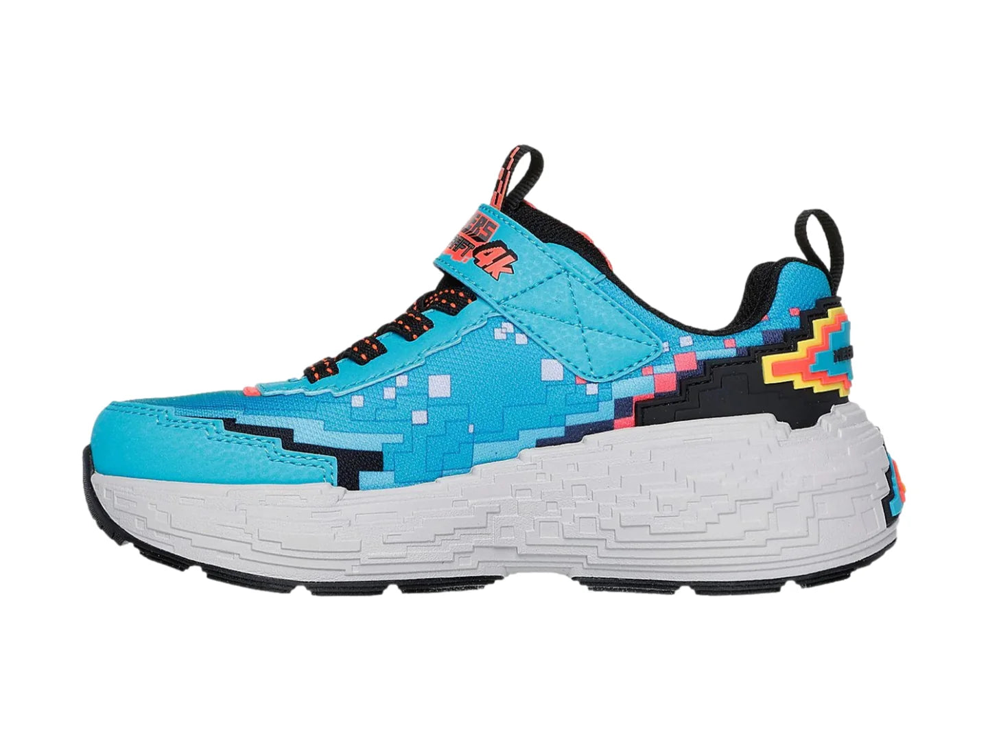 Tenis Skechers Mega Craft 4K Azul para Niño
