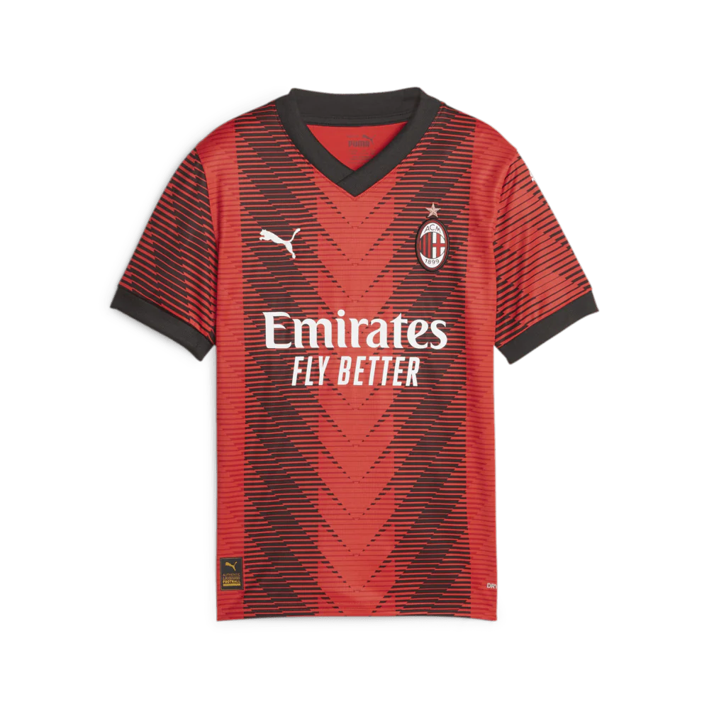 PUMA Youth AC Milan Home Jersey 23