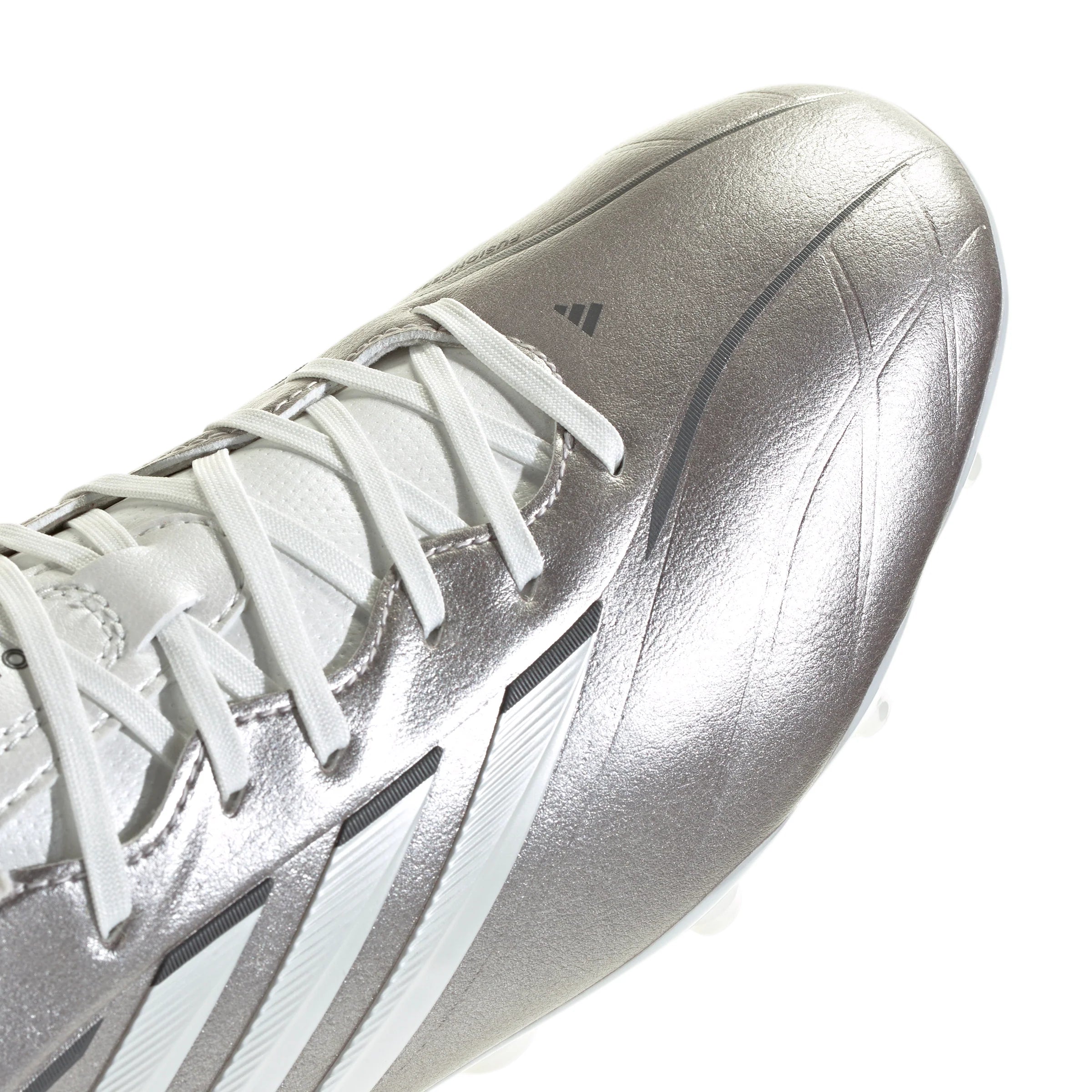 adidas Copa Pure IV League FG Firm Ground Mens Soccer Cleats Metal Silver