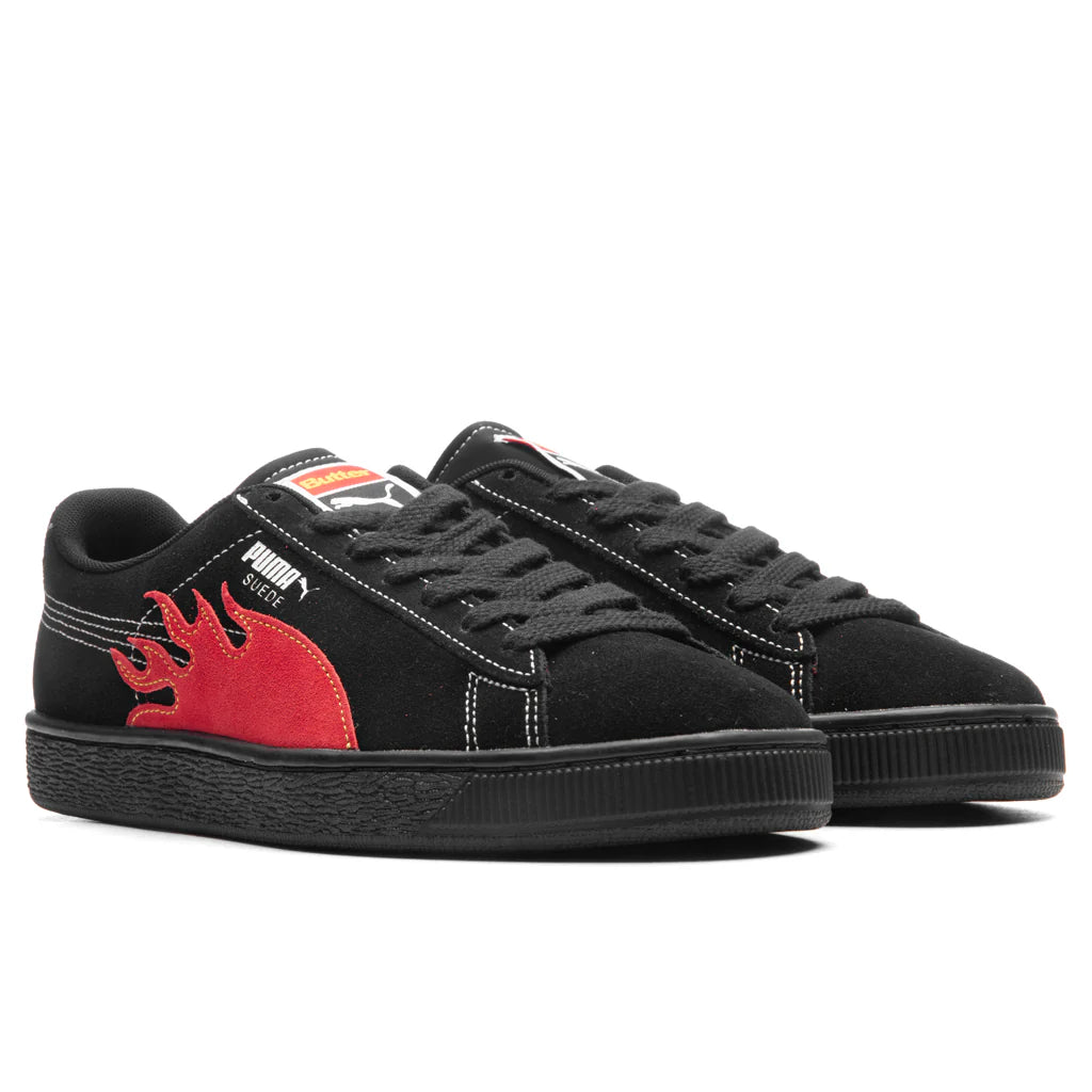 Puma x Butter Goods Suede Classic Black Red