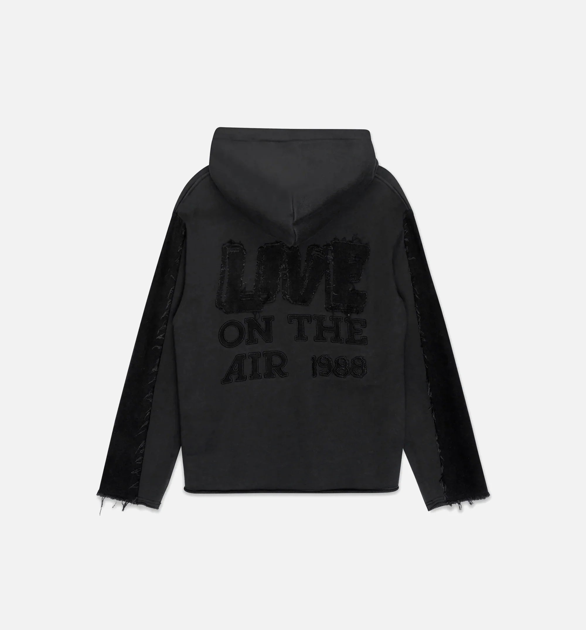 Denim The Gift Mens Hoodie Black