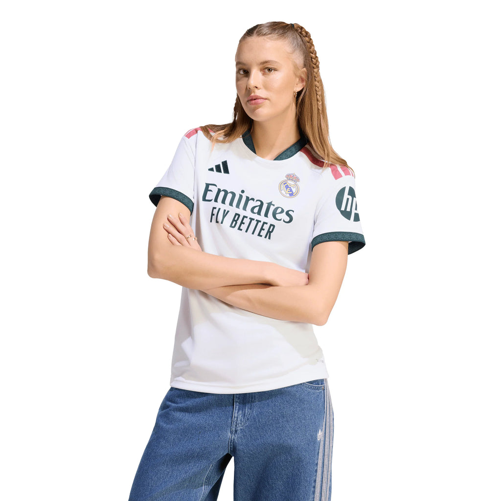 adidas Real Madrid Home Womens Soccer Jersey 26 27 White