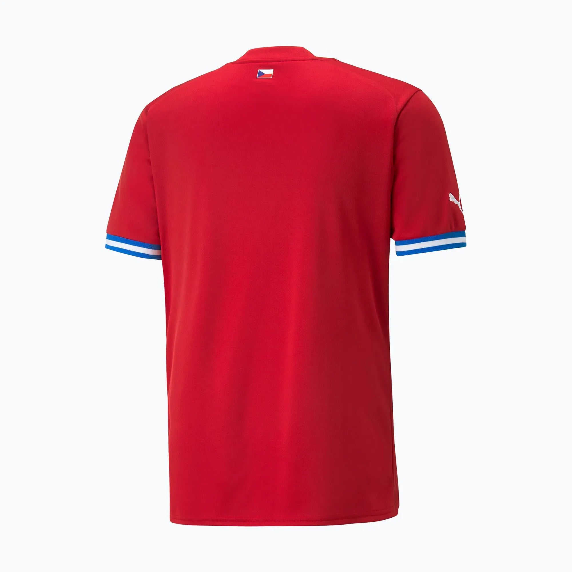 PUMA Mens Czech Republic Home Jersey 22 Red White