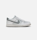 Dunk Low Reflective Swoosh Grade School Lifestyle Shoe White Grey