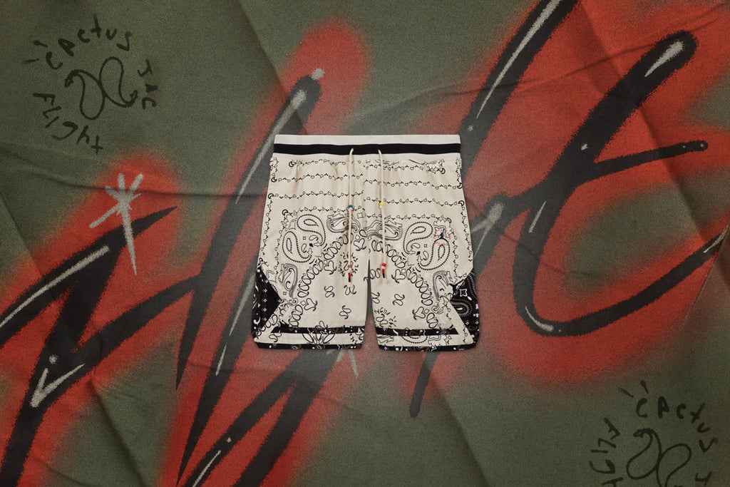 Jordan x Travis Scott Shorts Light Orewood Brown Black