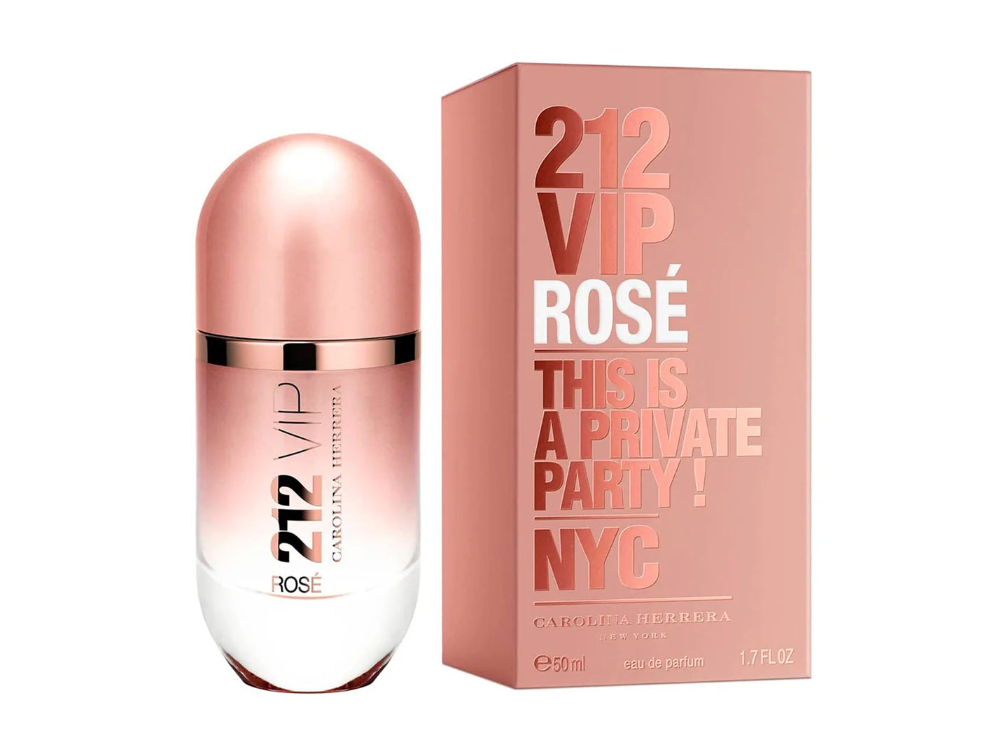 Perfume Carolina Herrera 212 VIP Rosé Rosa 125ml