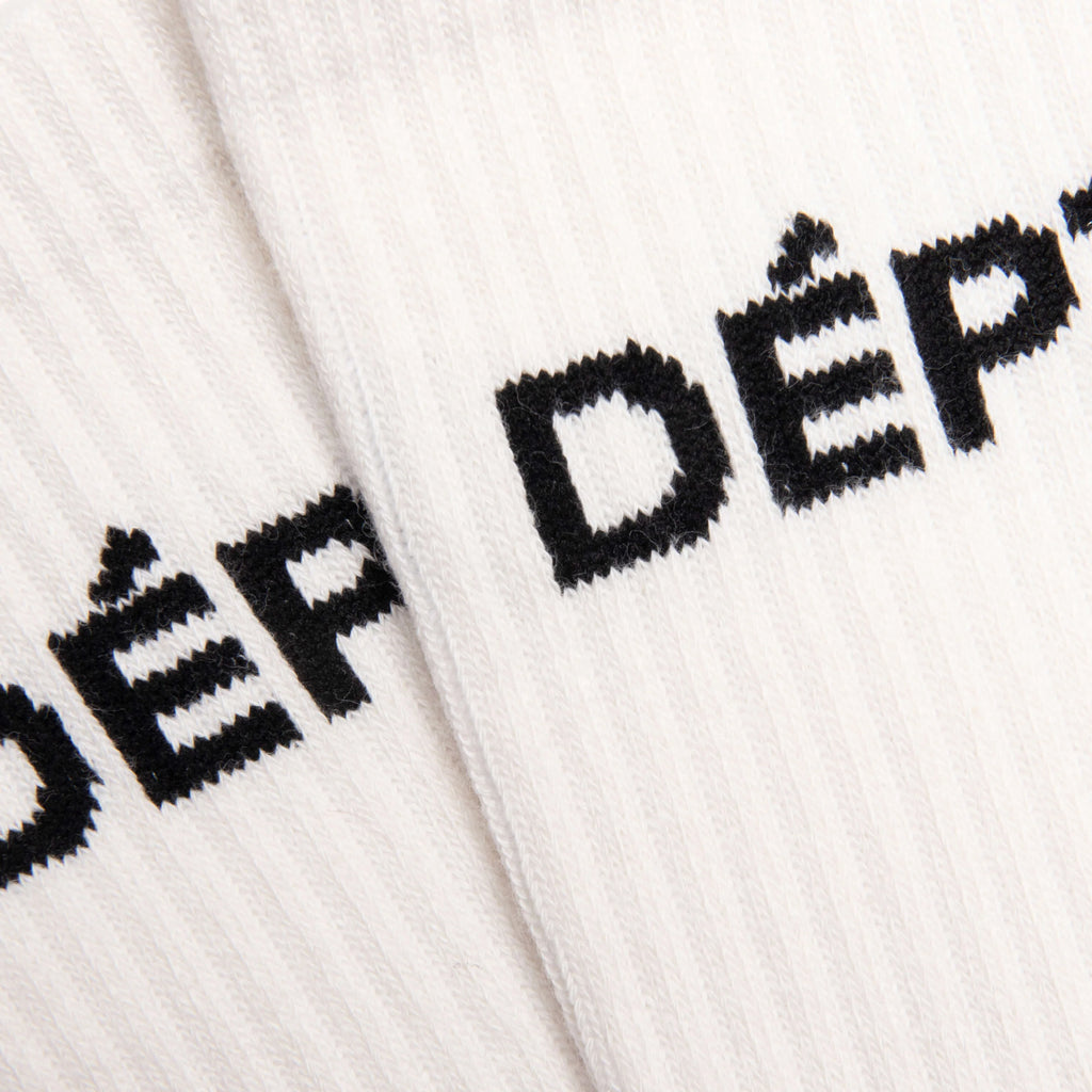 Dept Socks Light Archival White