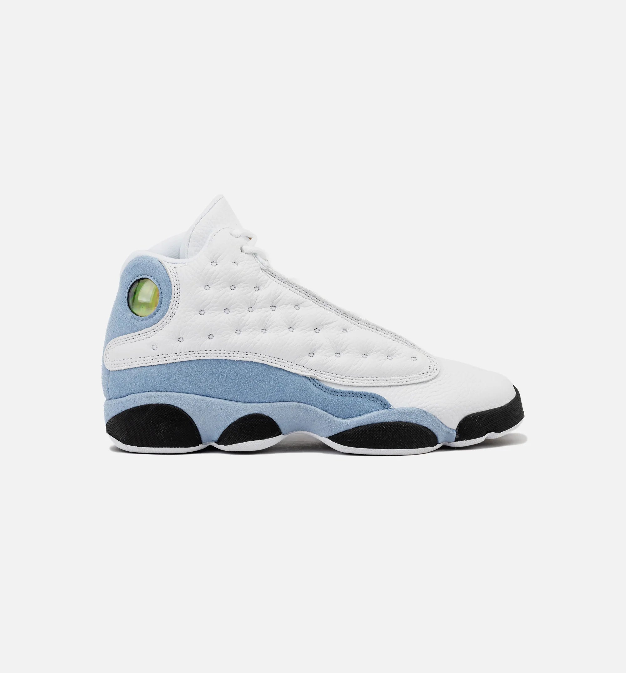 Air Jordan 13 Retro Blue Grey Grade School Lifestyle Shoe White Blue Grey Black Yellow Ochre