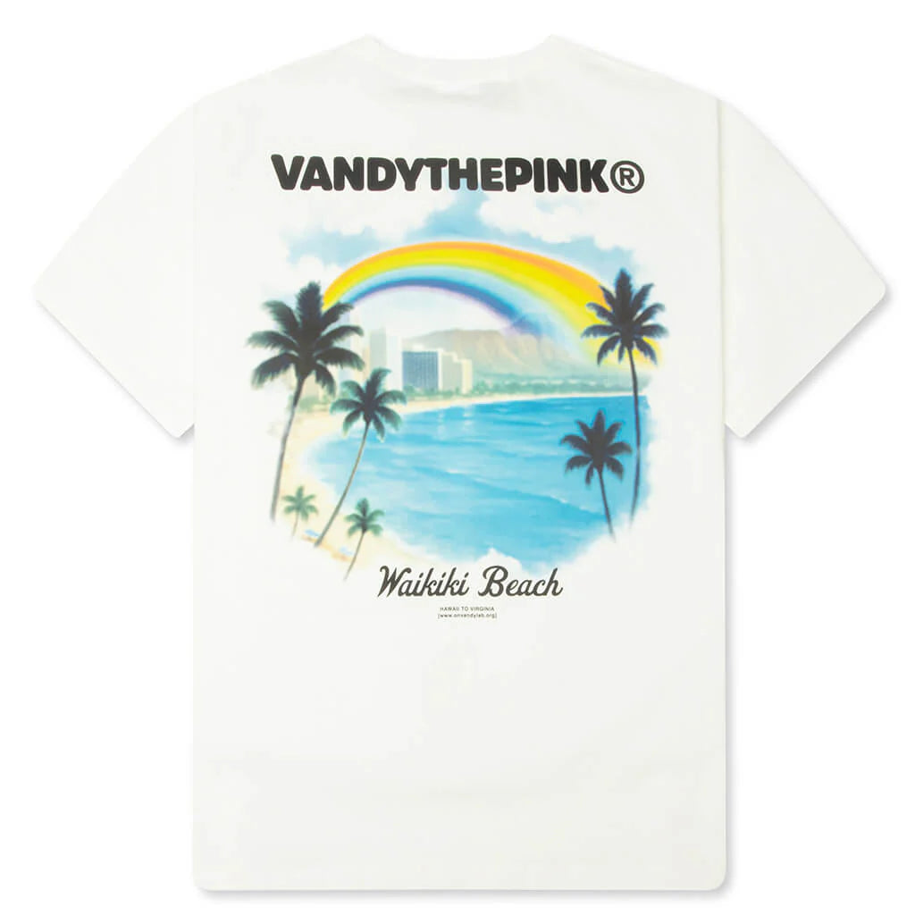 Hawaii Eye Logo Tee White