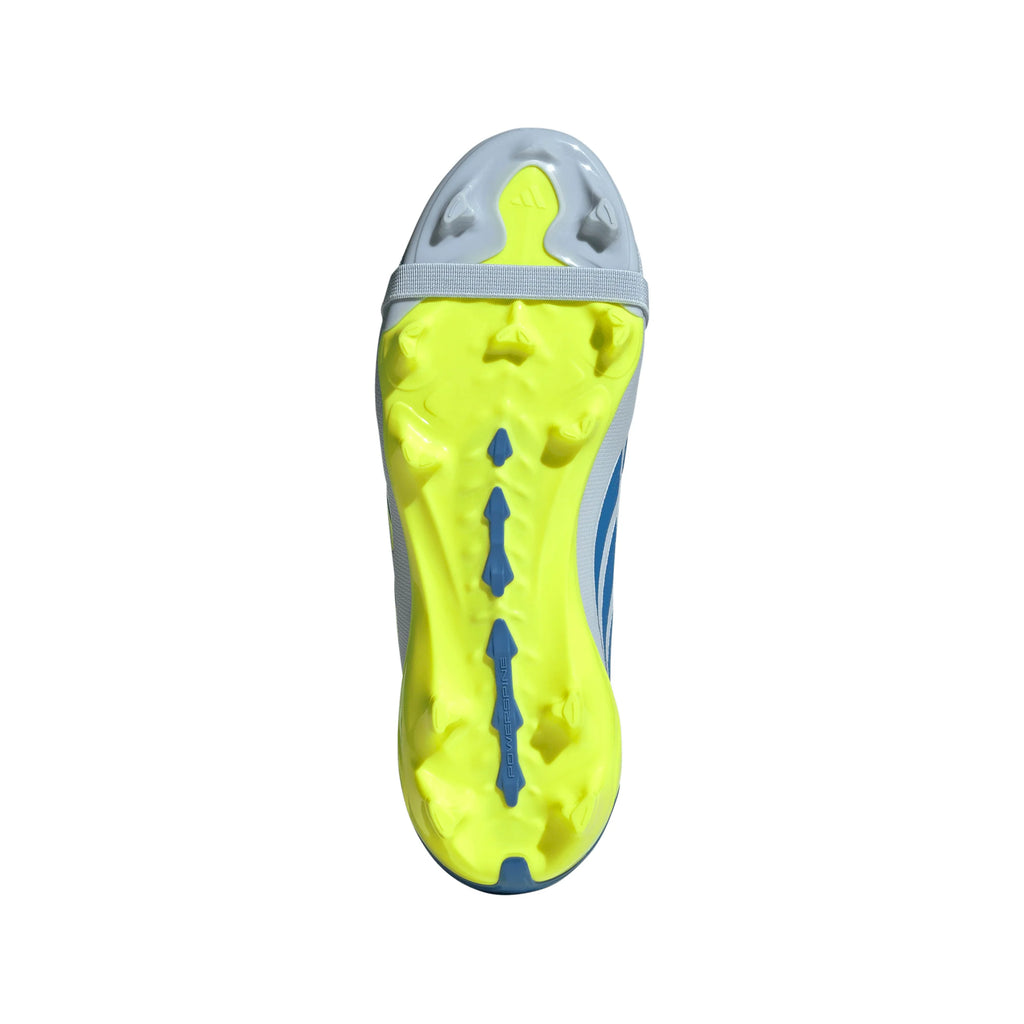 adidas Predator League Fold Over Tongue FG Firm Ground Youth Soccer Cleats Sky Blue Yellow