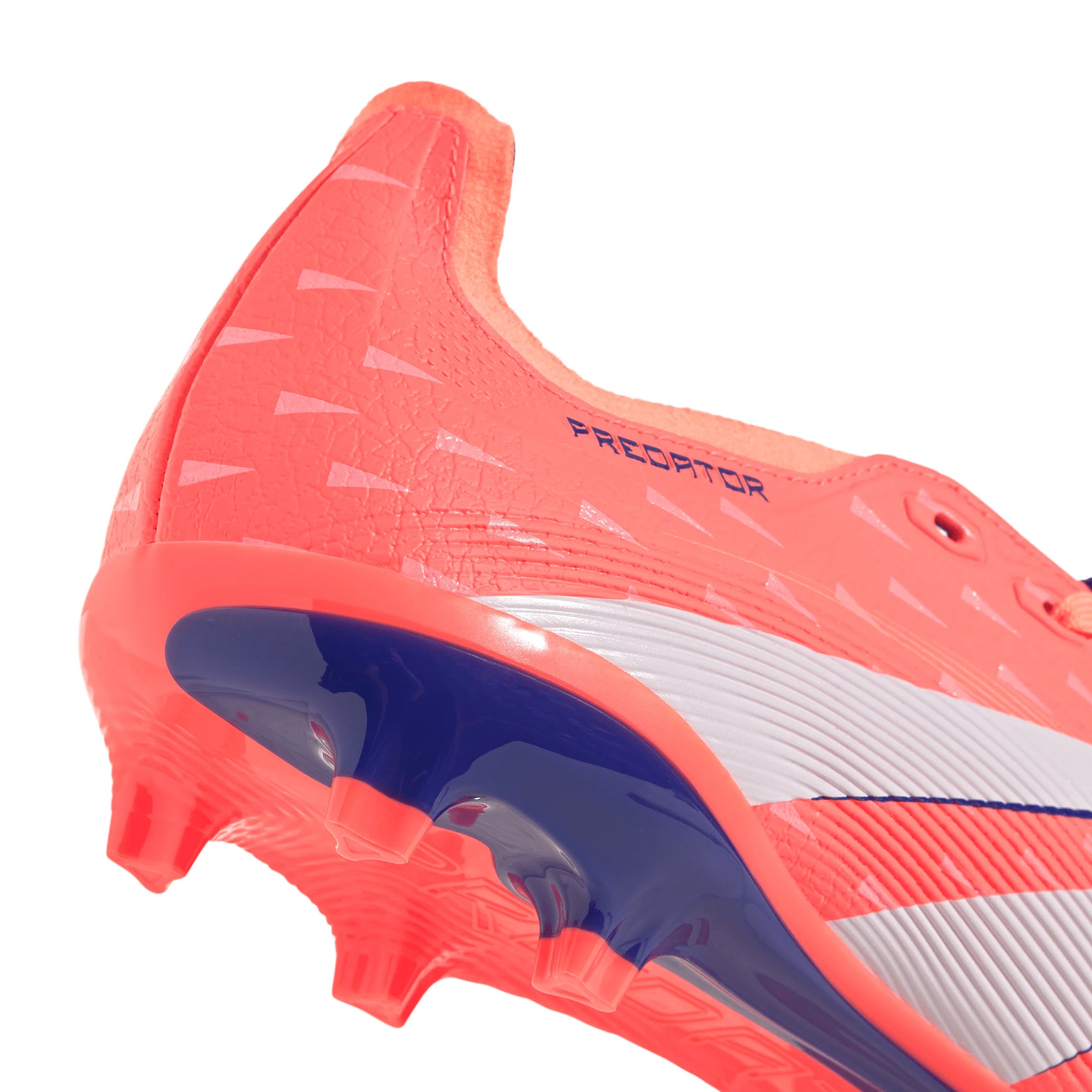 adidas Predator League Fold Over Tongue FG MG Mens Soccer Cleats Orange White