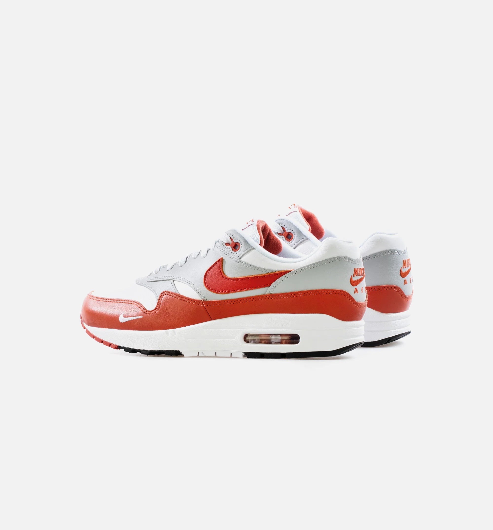 Air Max 1 LV8 Mens Lifestyle Shoe Orange White Grey
