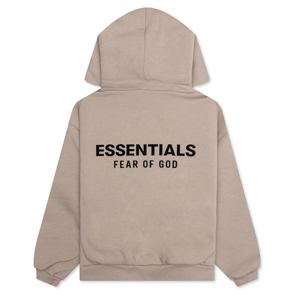 Kids Fleece Hoodie Desert Sand