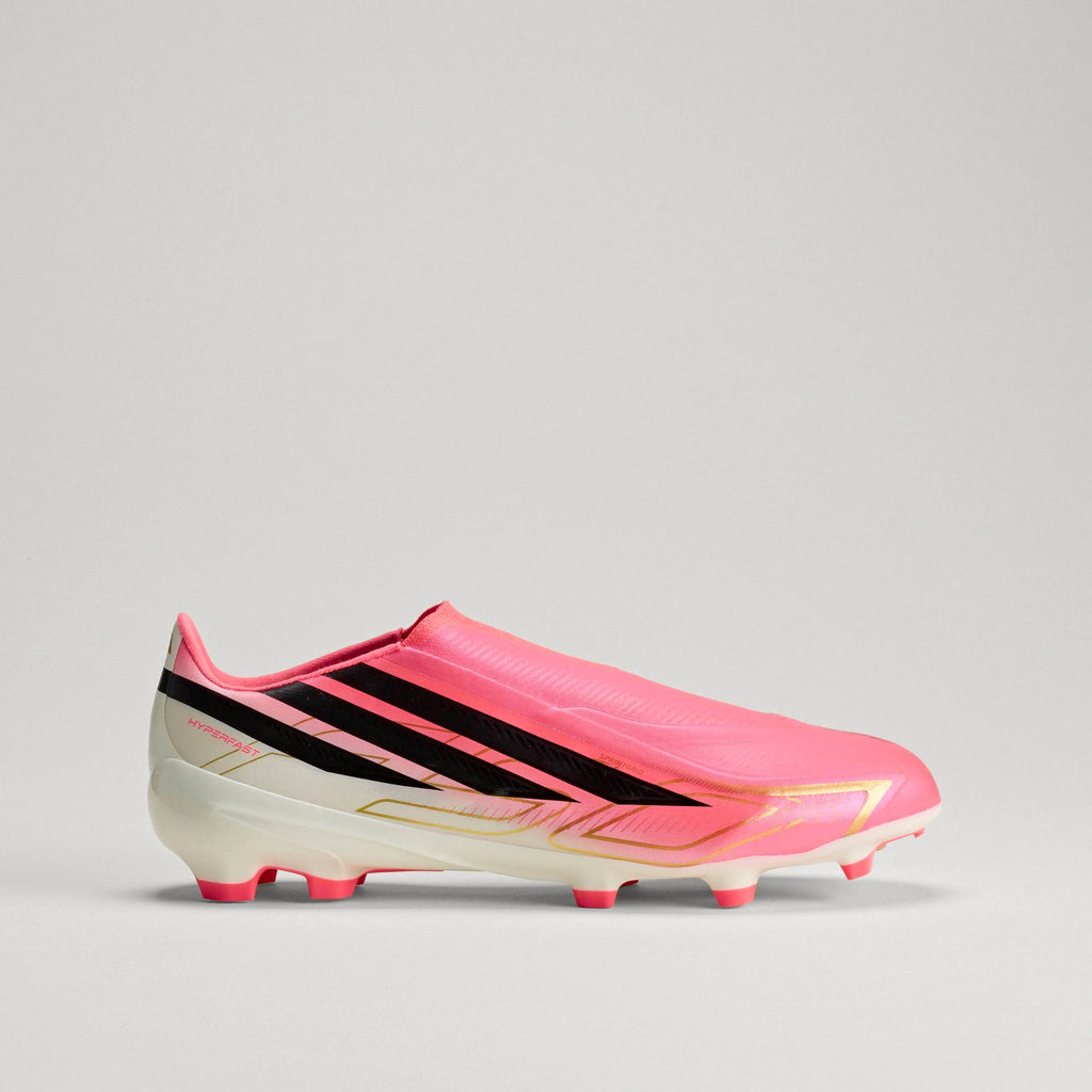 adidas F50 Hyperfast League Laceless Firm Ground Mens Soccer Cleats Turquesa Black Gold