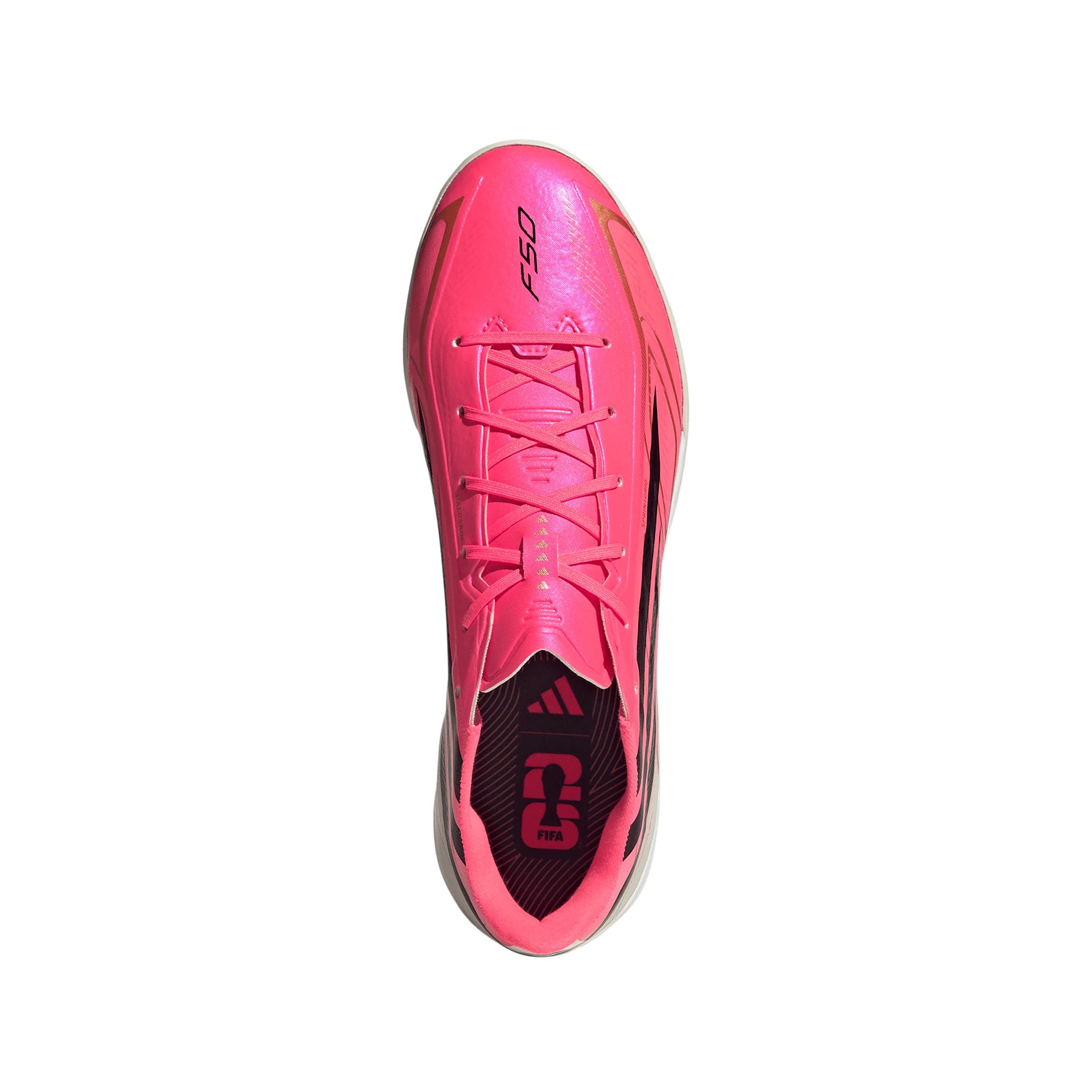 adidas F50 Hyperfast League Turf Mens Soccer Cleats Turquesa Black Gold