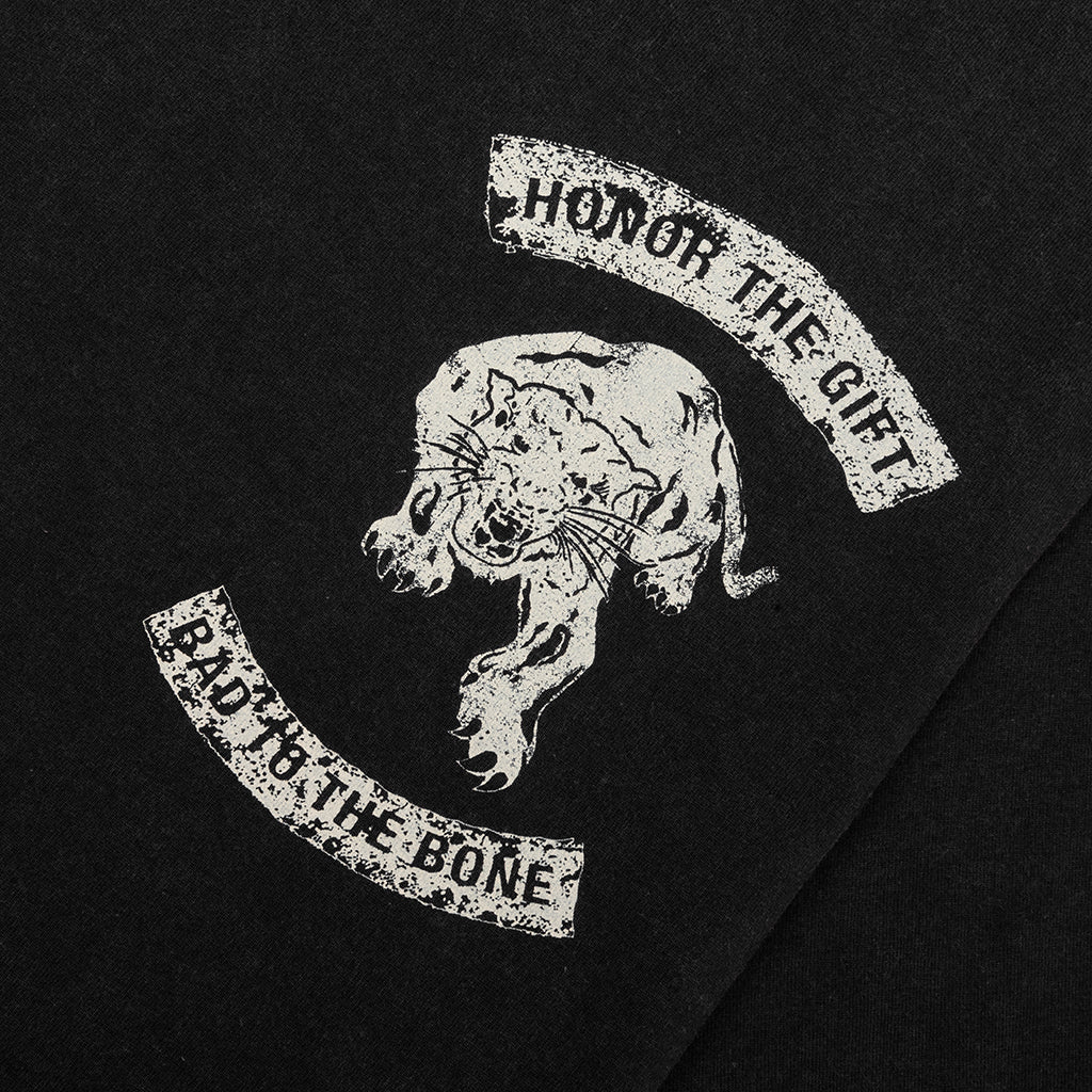 Bad To The Bone Tee Black