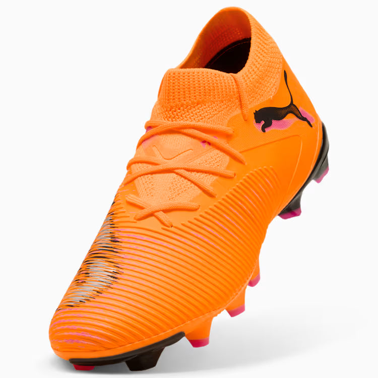 PUMA Future 8 Match FG AG Womens Soccer Cleats Orange Black