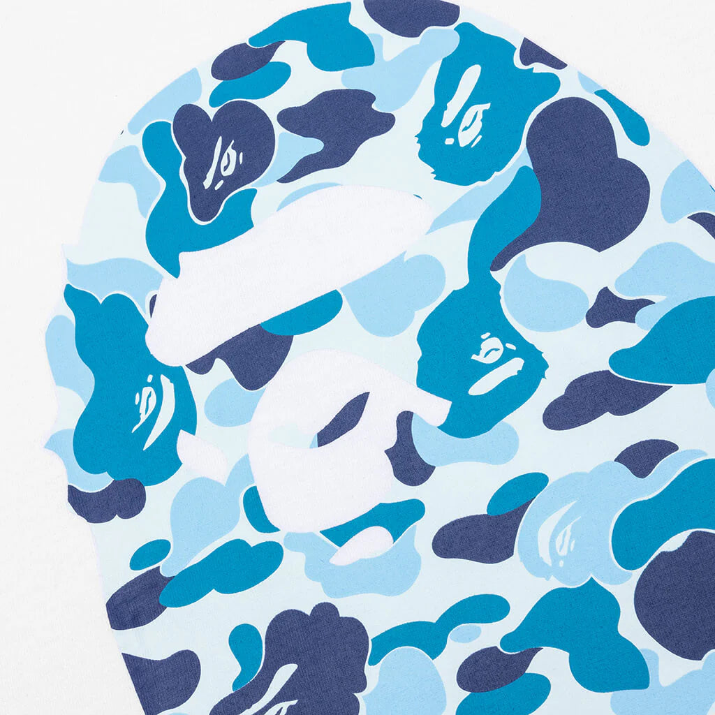 ABC Camo By Bathing Ape Tee White Blue