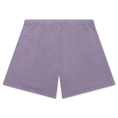 Heavy Fleece Soccer Short Lavender