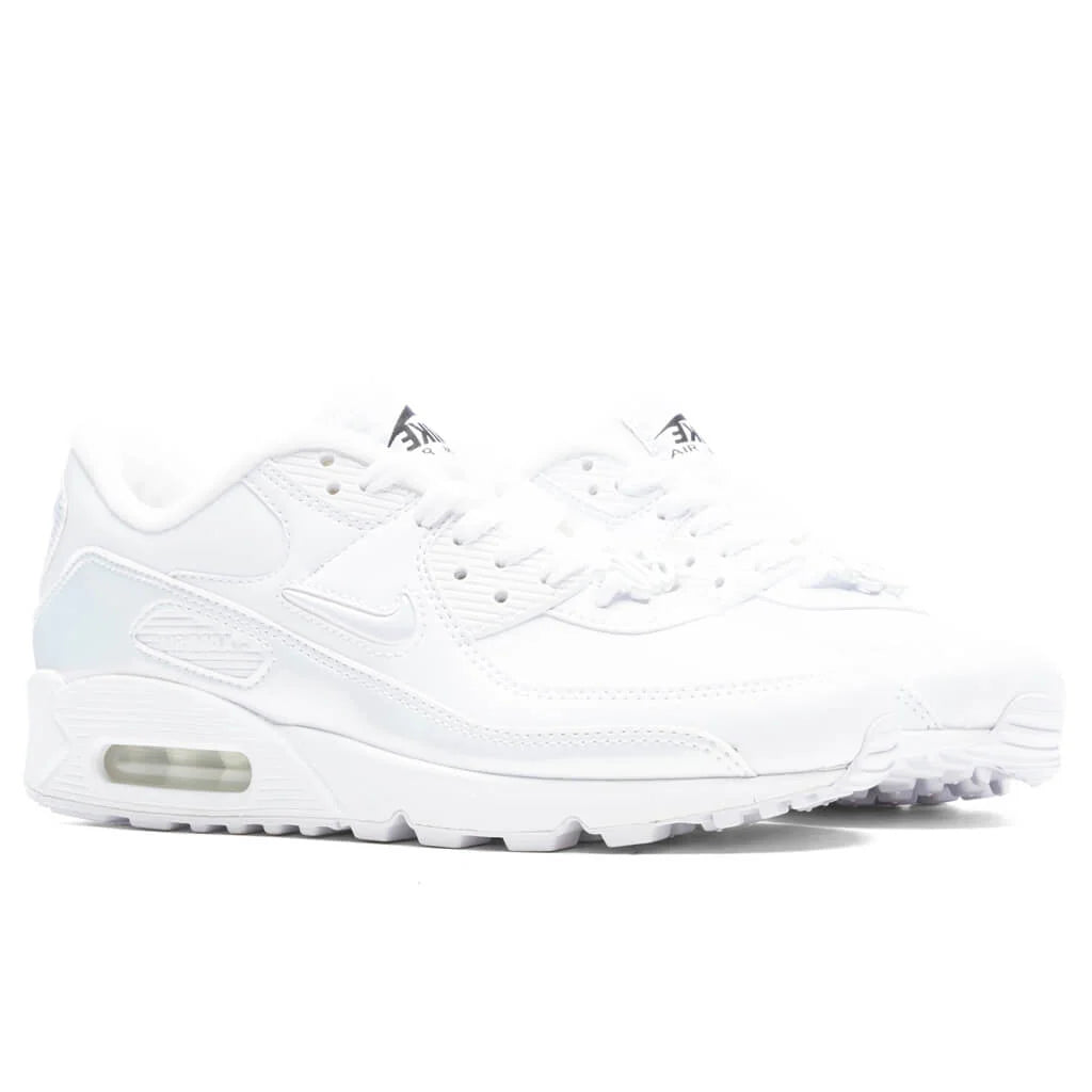 Womens Air Max 90 White Multi Color Black