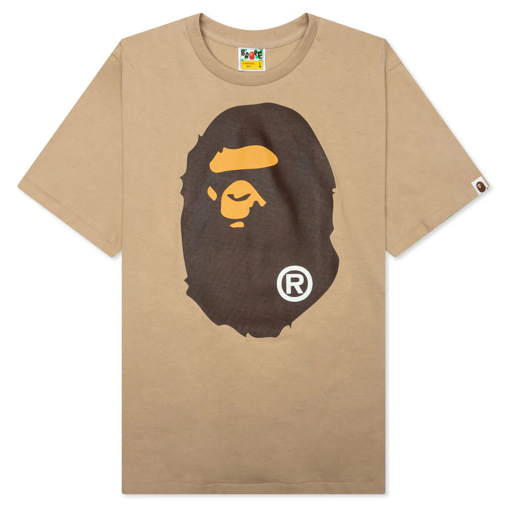 Big Ape Head Tee Beige