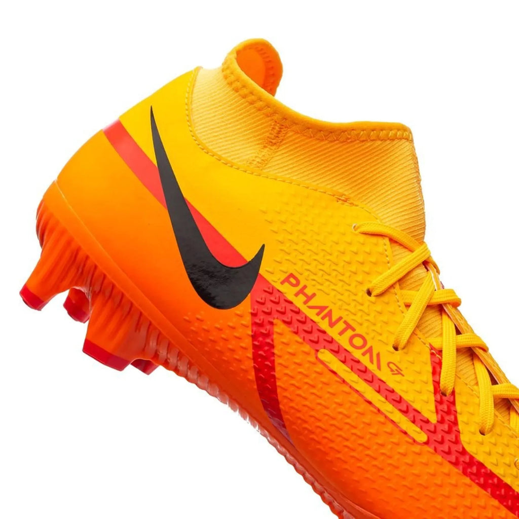 Nike Phantom GT2 Academy DF MG Multi Ground Soccer Cleats Laser Orange Black