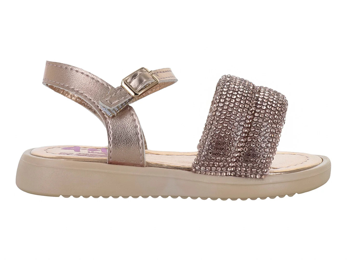 Sandalias 4EVER Oro Rosado para Niña