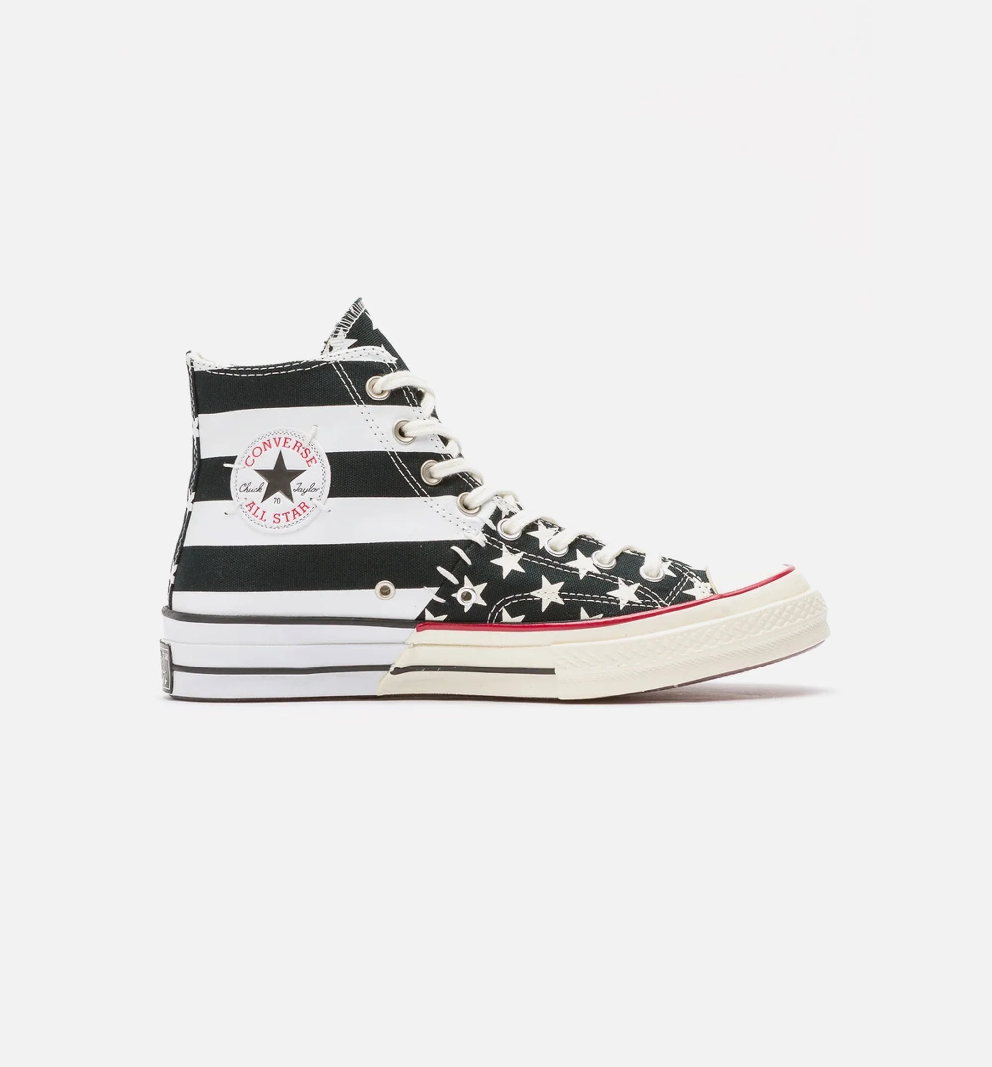 Chuck 70 Archive Restructured High Top Mens Lifestyle Shoe Black White