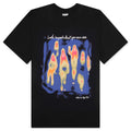 BB Vapors S S Knit Temperature Color Change Print Black