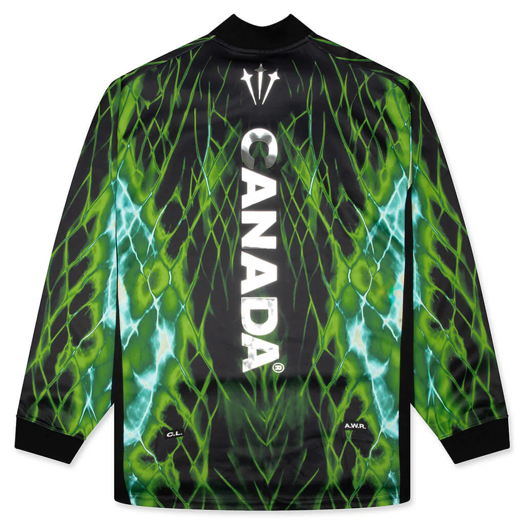 Nike x Canada x NOCTA Dri Fit COF L S Jersey Black Sport Red