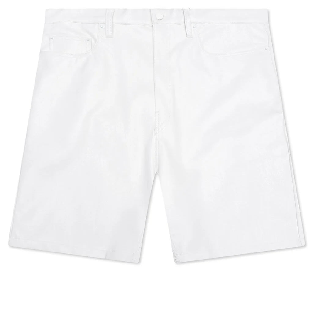 Plaster Baggy Shorts White