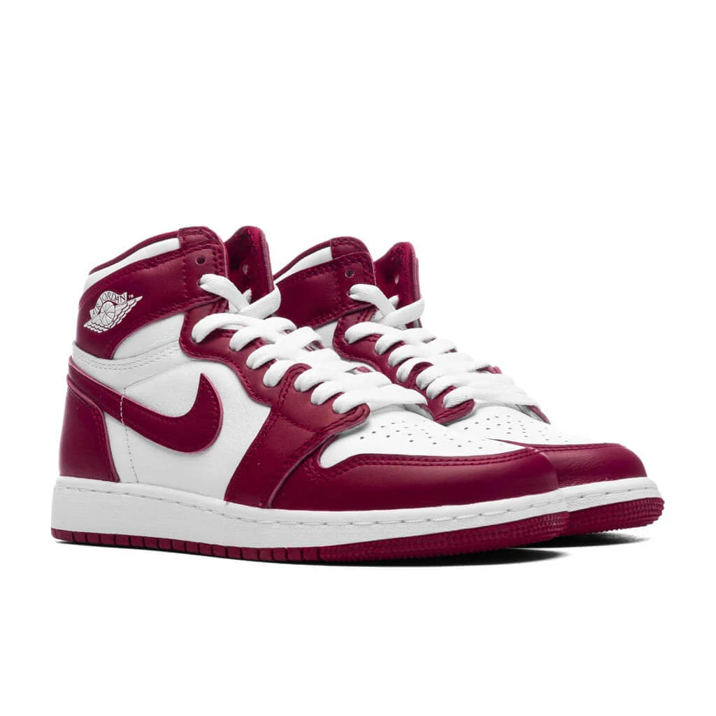 Air Jordan 1 Retro High OG GS White Team Red