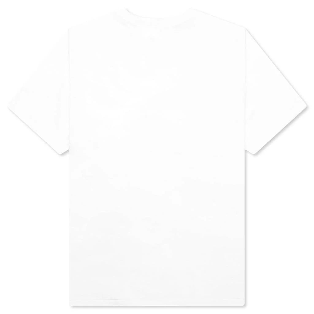 Color Camo College Tee White Red