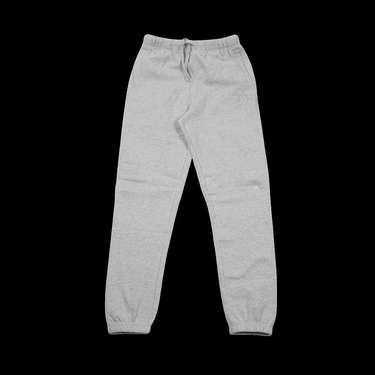 Two18 Embroidery Sweatpants Heather Grey