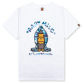 Kids ABC Camo Milo Hoodie Tee White Black