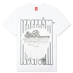 Diamond S S Tee White