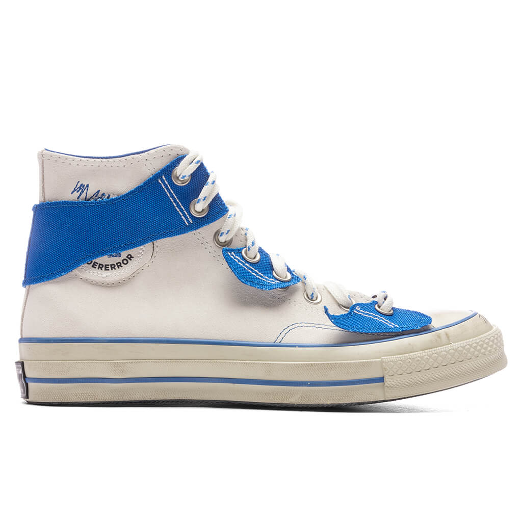 Converse x Ader Error Chuck 70 Hi White Imperial Blue Black