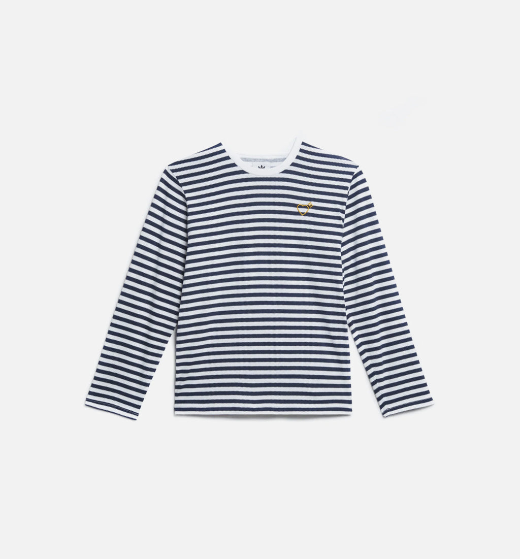 Human Made Long Sleeve Mens T Shirt White Navy