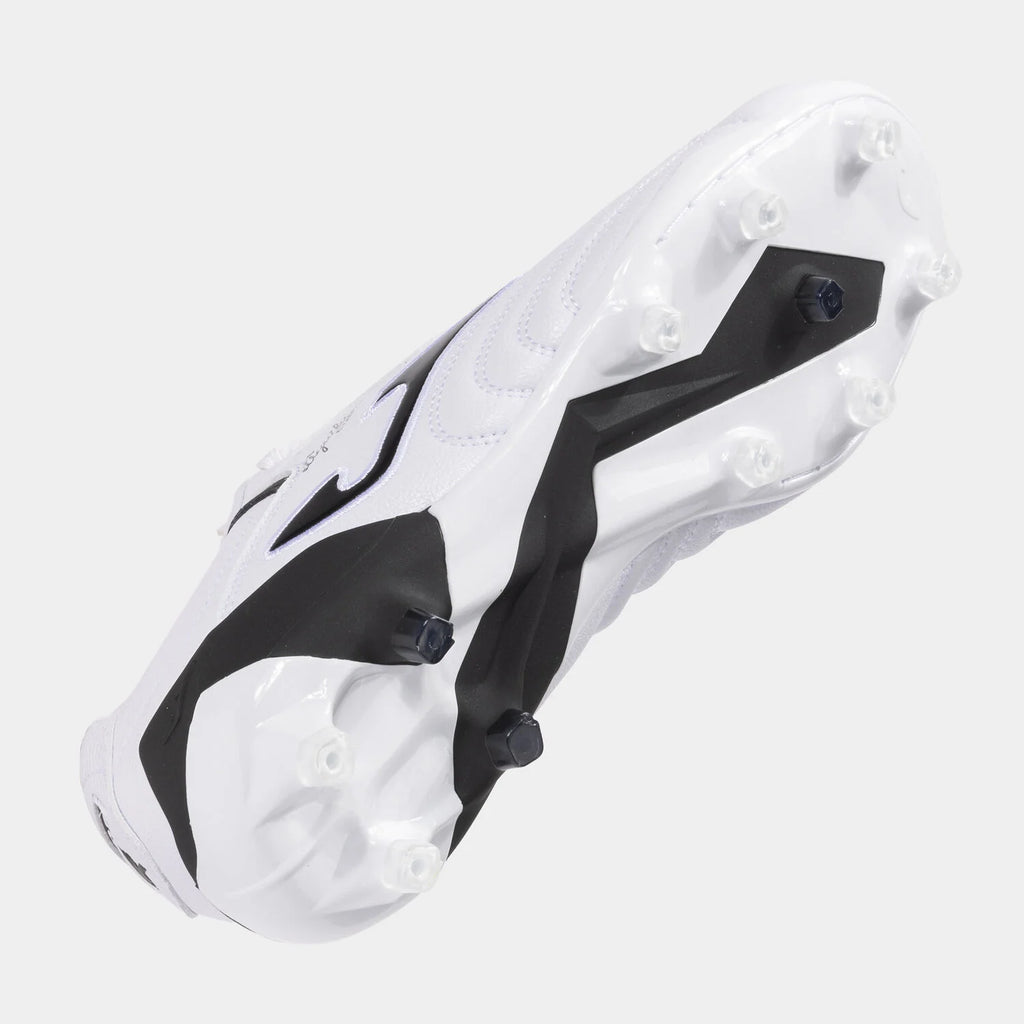 Joma Aguila Cup 2402 FG Firm Ground Soccer Cleats White Black