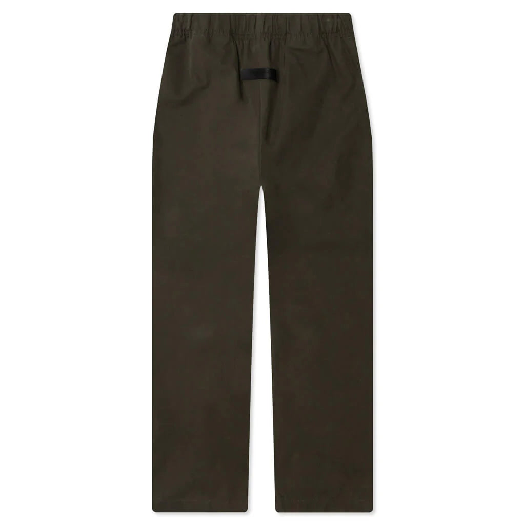 Kids Relaxed Corduroy Trouser Off Black