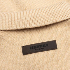 Kids Knit Polo Sand