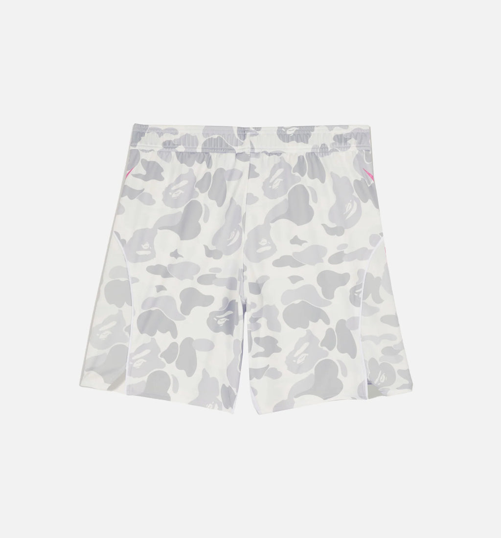 Bape FB Soccer Mens Shorts White