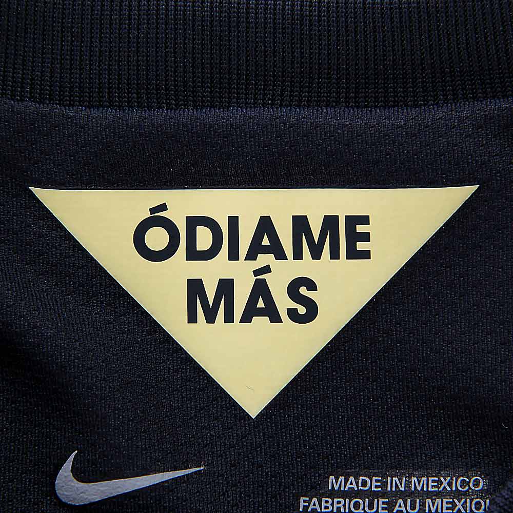 Nike Youth Club America Dri Fit Away 14 15 Soccer Jersey Obsidian Lemon